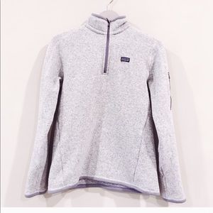 Patagonia better sweater 1/4 zip pullover